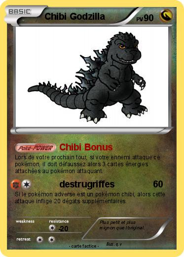 Pokemon Chibi Godzilla