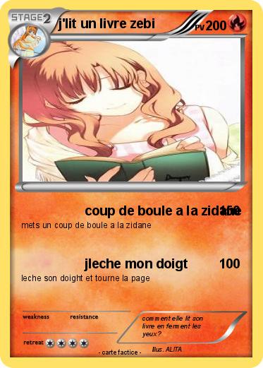 Pokemon j'lit un livre zebi