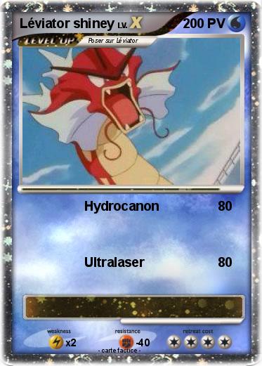 Pokemon Léviator shiney