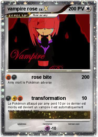 Pokemon vampire rose