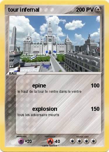 Pokemon tour infernal