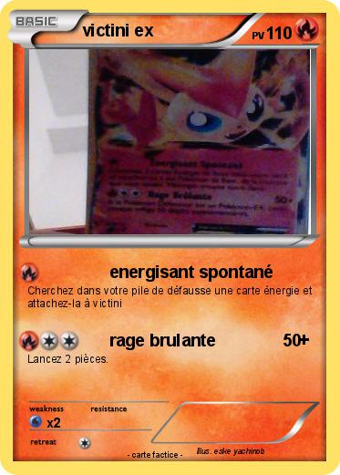 Pokemon victini ex
