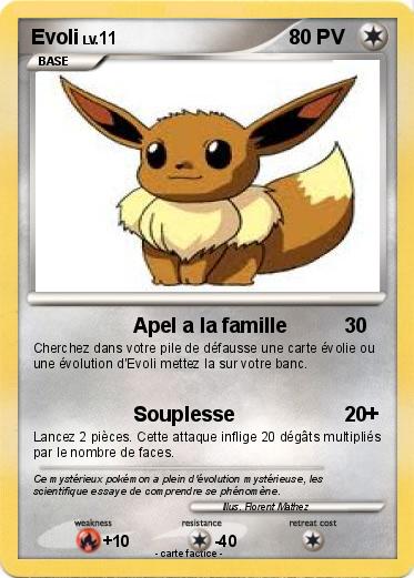 Pokemon Evoli