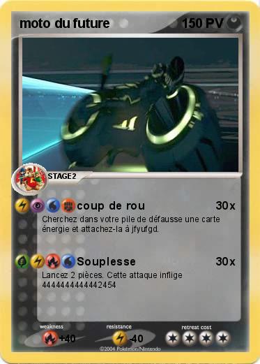 Pokemon moto du future