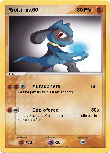 Pokemon Riolu niv.60