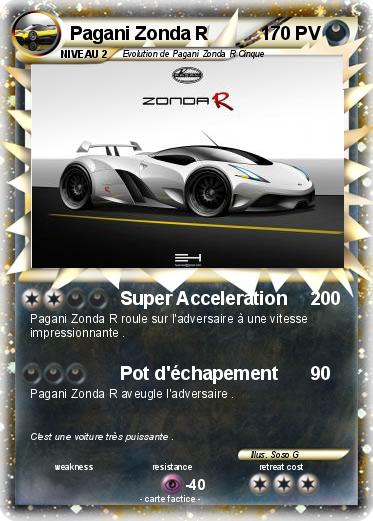 Pokemon Pagani Zonda R