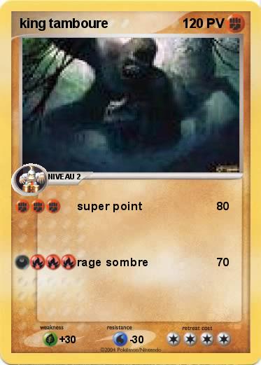Pokemon king tamboure
