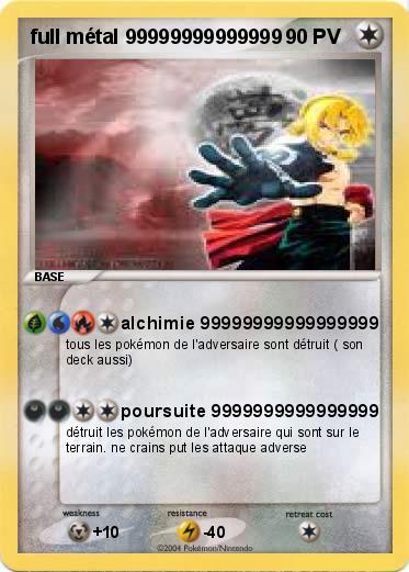 Pokemon full métal 99999999999999