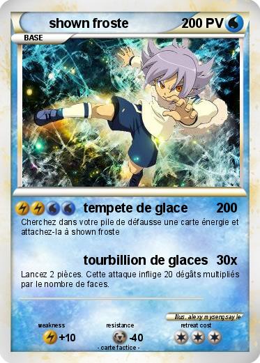 Pokemon shown froste
