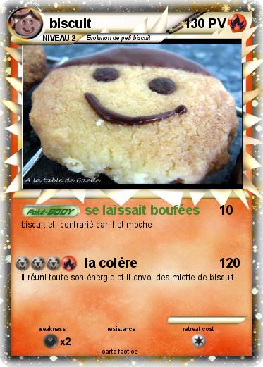 Pokemon biscuit