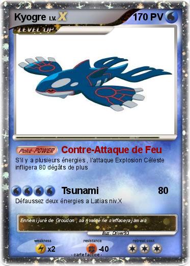 Pokemon Kyogre