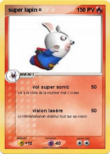 Pokemon super lapin ¤