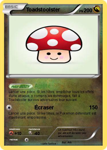 Pokemon Toadstoolster