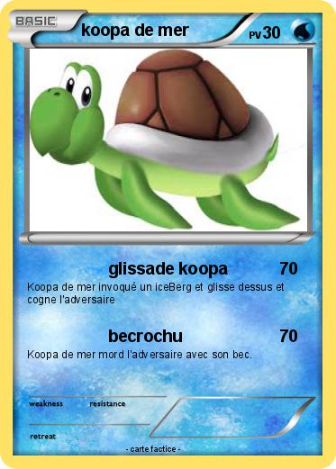 Pokemon koopa de mer