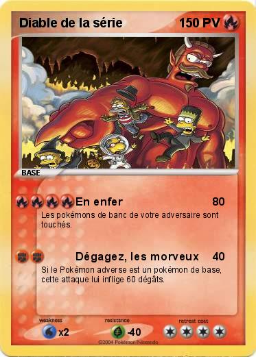 Pokemon Diable de la série