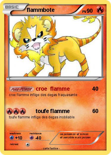 Pokemon flammbote