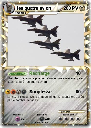 Pokemon les quatre avion