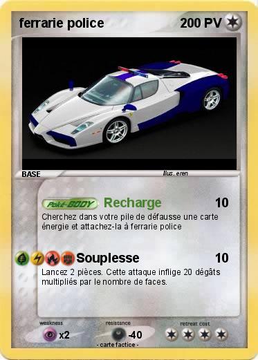 Pokemon ferrarie police