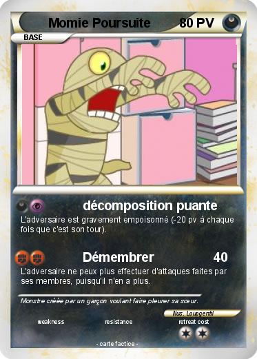 Pokemon Momie Poursuite