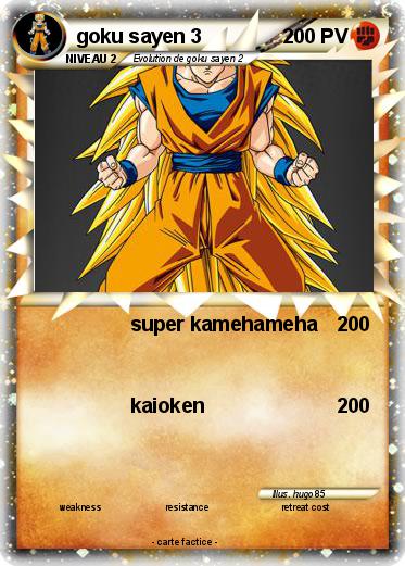 Pokemon goku sayen 3