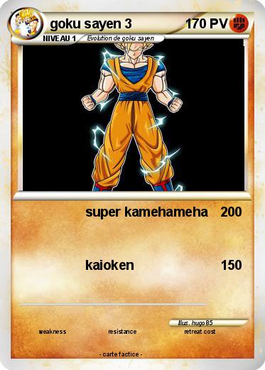 Pokemon goku sayen 3
