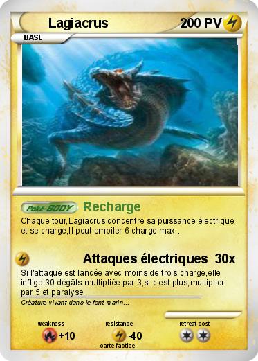 Pokemon Lagiacrus