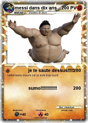 Pokemon messi dans dix ans