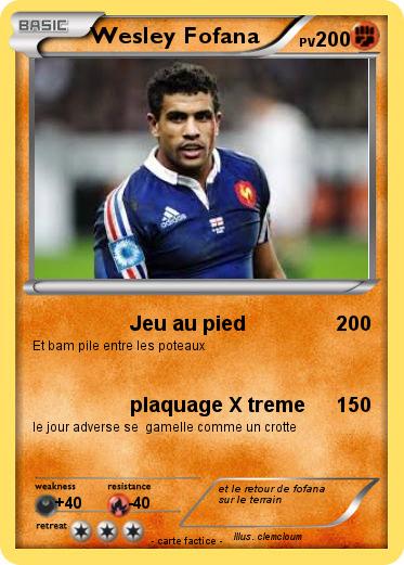 Pokemon Wesley Fofana