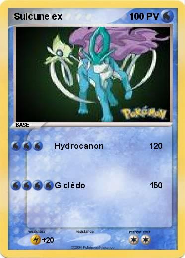 Pokemon Suicune ex