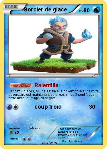 Pokemon Sorcier de glace