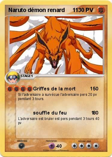 Pokemon Naruto démon renard     11