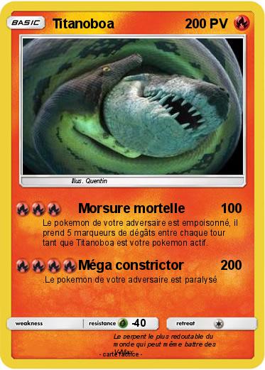 Pokemon Titanoboa