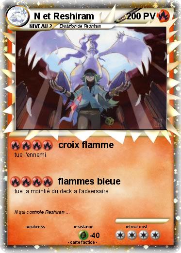Pokemon N et Reshiram