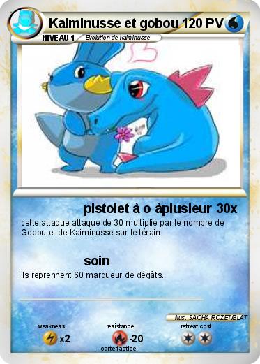 Pokemon Kaiminusse et gobou