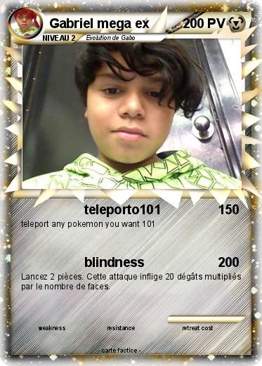 Pokemon Gabriel mega ex