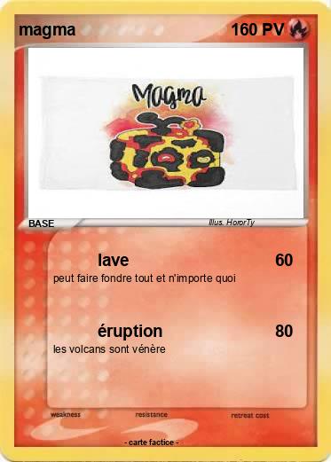 Pokemon magma