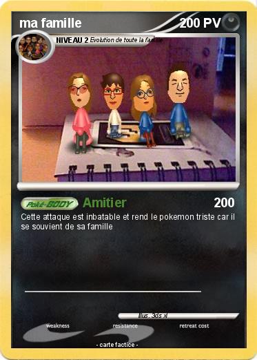 Pokemon ma famille