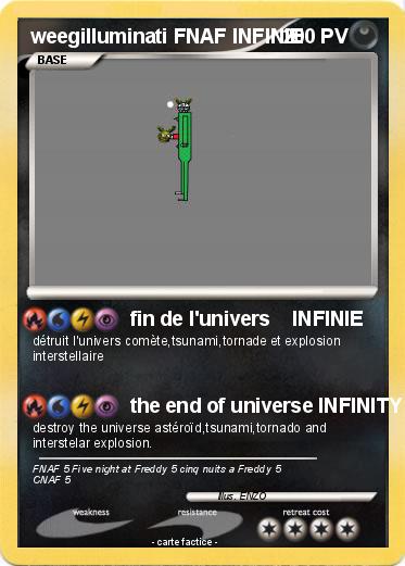Pokemon weegilluminati FNAF INFINIE