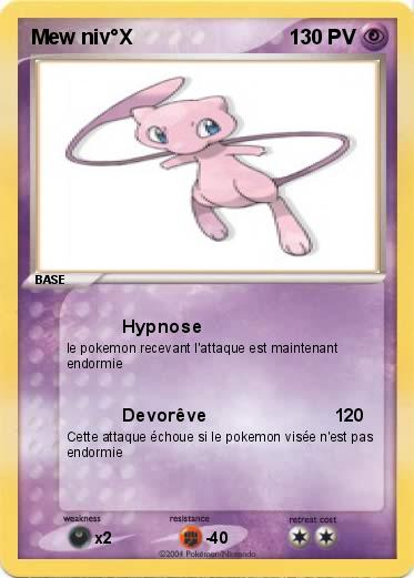 Pokemon Mew niv°X
