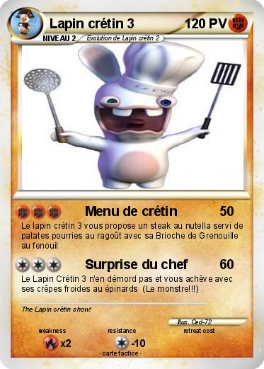 Pokemon Lapin crétin 3