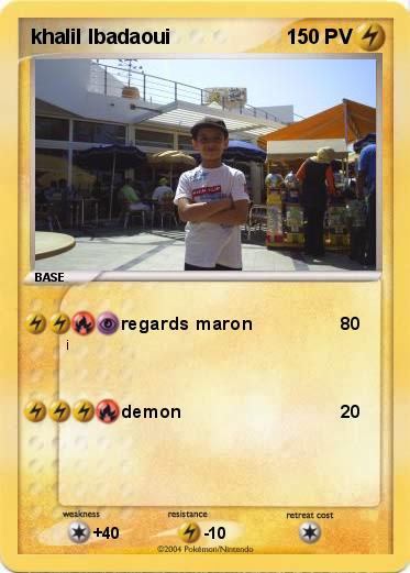 Pokemon khalil lbadaoui