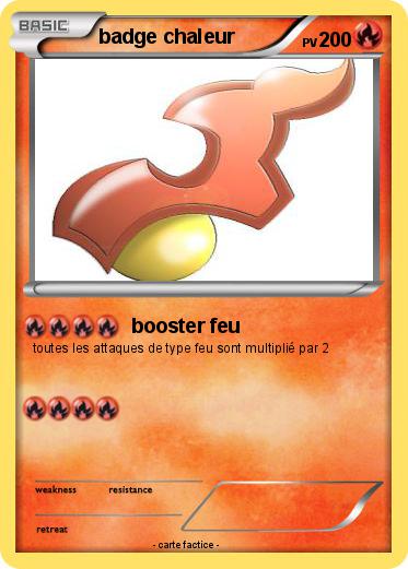 Pokemon badge chaleur