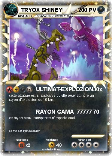Pokemon TRYOX SHINEY