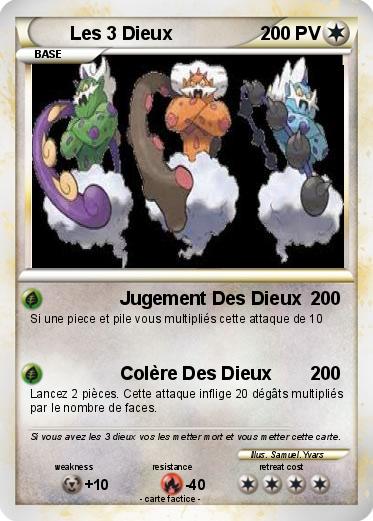 Pokemon Les 3 Dieux