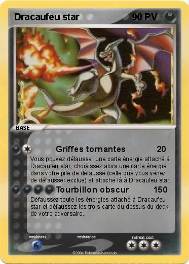 Pokemon Dracaufeu star