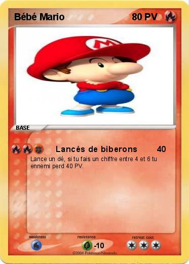 Pokemon Bébé Mario