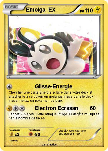 Pokemon Emolga  EX