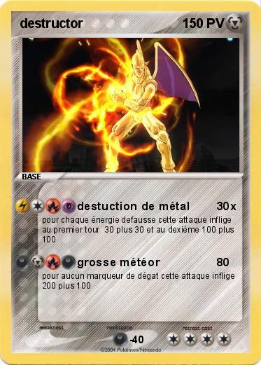 Pokemon destructor