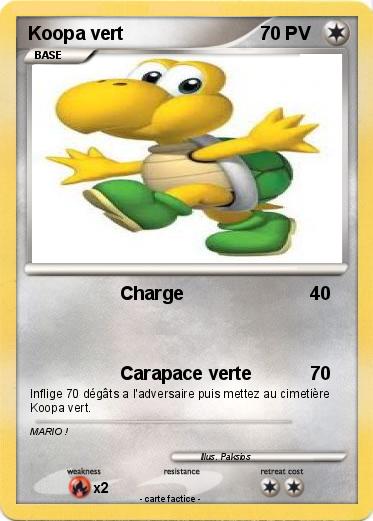 Pokemon Koopa vert