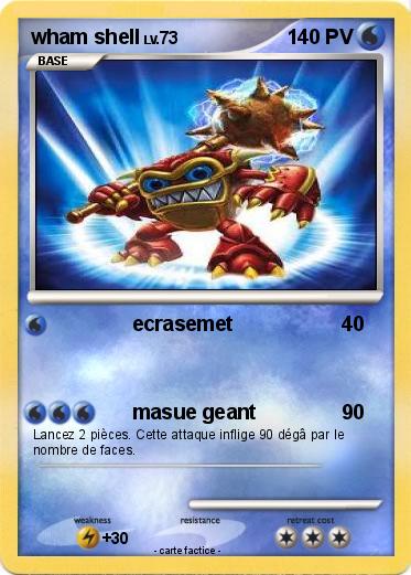 Pokemon wham shell
